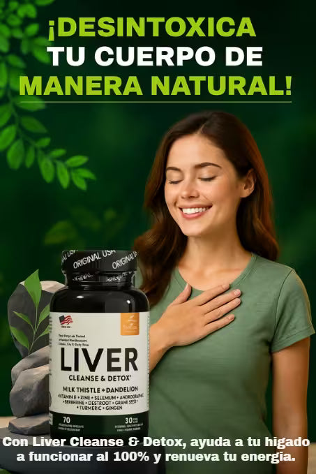 LIVER Cleanse & Detox ©️ No Mas Hígado Graso